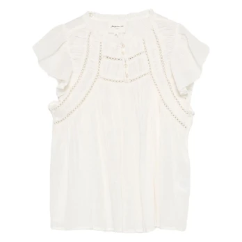 Palaidinės moterims, Smėlio, 10 dover top broderie