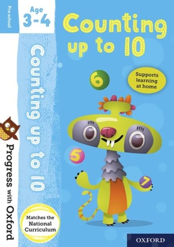 Progress with Oxford: Progress with Oxford: Counting Age 3-4 - Prepare for School with Essential Maths Skills