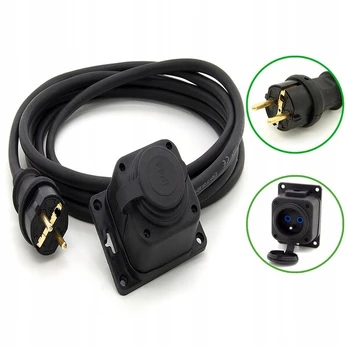Statybinis prailgintuvas 3m 3x2,5mm², 230v, Ip44, su įžeminimu
