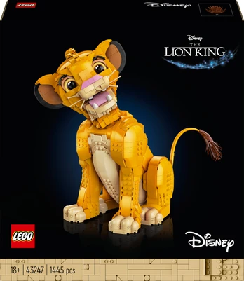 LEGO Disney 43247 Jaunasis liūtas karalius Simba