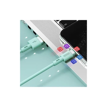 USB Kabelis Joyroom "S-1224N2" geltonas "Lightning" 120cm