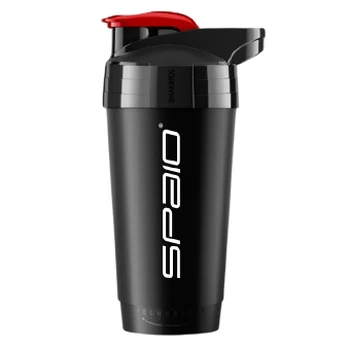 Spaio 01 700 ml Black/Red Plaktuvas