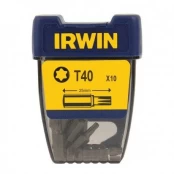 Irwin Antgalis 1/4"/25 Torx T40 (10 vnt.) 10504357 kaina