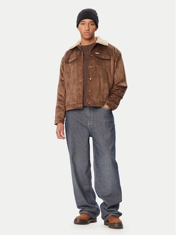 Guess Jeans Demisezoninė striukė 184123 Ruda Classic Fit