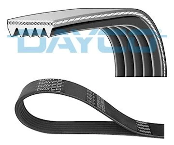 V formos rumbuoti diržai DAYCO 5PK1263