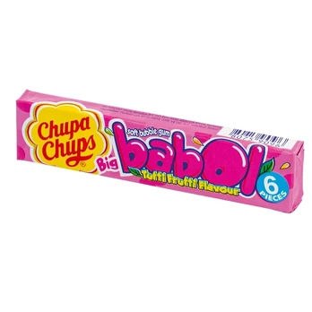 Kramtomoji guma CHUPA CHUPS BUBBLY GUM ICE AGE 4, 27,6 g