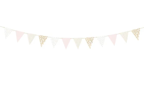 Popierinė girlianda Bunting Mix 2,1 m