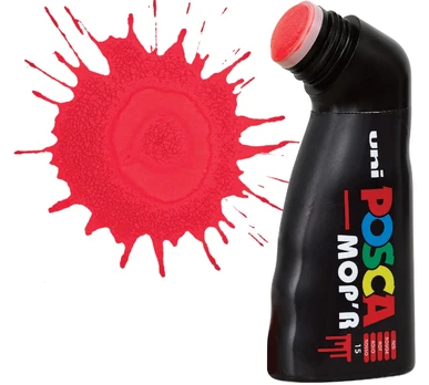 Markeris Uni-Ball Posca Mop'R PCM-22, raudonas