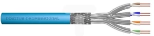 Optinis laidas Digitus CAT 6A S/FTP, 100 m, mėlyna kaina