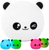 Children's bedside lamp led panda rgb touch kaina