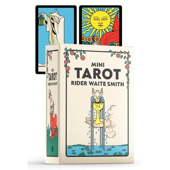 Mini Tarot Rider Waite Smith kortos Findhorn Press