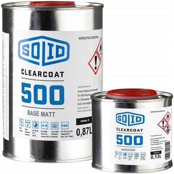 dažas Solid Clearcoat 500 1l blizgus