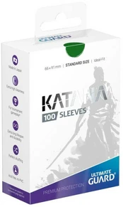 Ultimate Guard Katana Sleeves Žalias (100) kaina