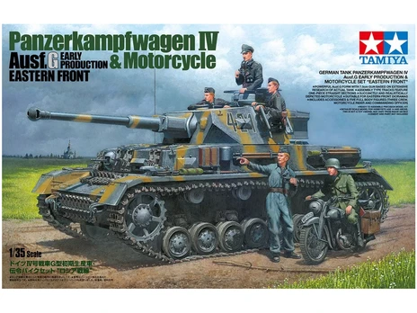 Plastic model German Tank Panzerkampfwagen IV Ausf.G
