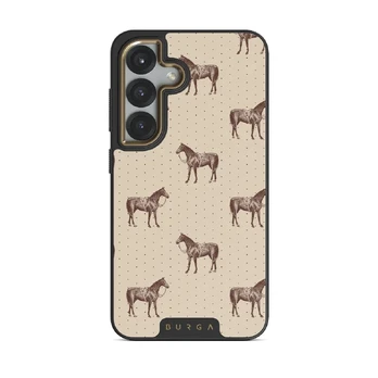 Wild West - Samsung Galaxy S25 Plus Case, Elite Dark (Magnetic) / Gold