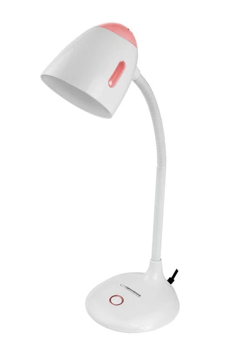 ELD110R Esperanza lampka biurkowa e27 electra raudona