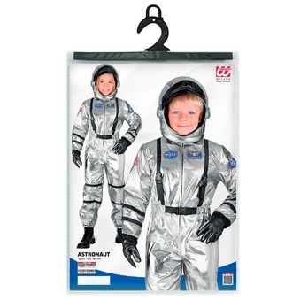 WIDMANN kostiumas Silver Astronaut (116 cm, 4-5 metų), 28065