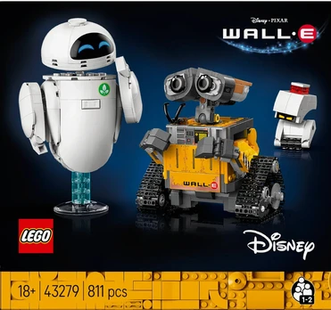 LEGO Disney 43279 Wall-E ir Eve