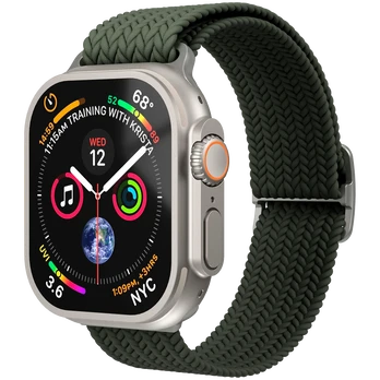 Vonmählen Woven Loop Olive 38 / 40 / 41 mm