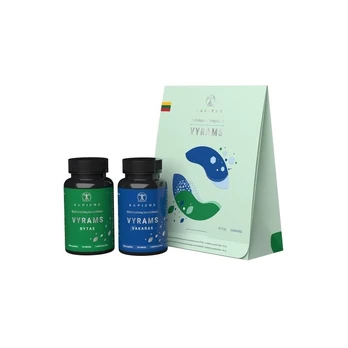 SAPIENS multivitaminų kompleksas vyrams (Rytas + Vakaras), 60 tab.