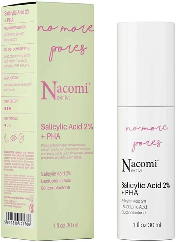 Nacomi Next Level kwas salicylowy 2% + PHA 30ml
