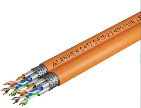 Lanview Cat7 S-FTP Network Cable Dual
