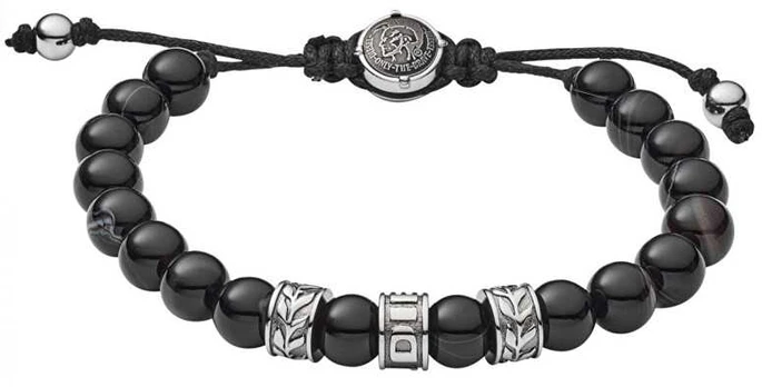 Diesel Design men´s beaded bracelet DX1101040