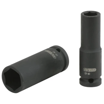 1/2" šešiakampė smūginė galvutė, trumpa 36mm, KS Tools