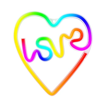 TelForceone Neoninis LED RGB LOVE IN HEART FLRN02 + RC Forever Light