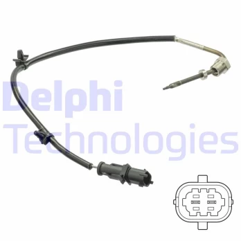 Jutiklis, išmetamųjų dujų temperatūra DELPHI TS30233