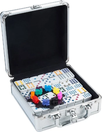 Longfield Mexican Train Double 12 aliuminio dėklas