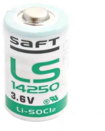 Baterija - Saft Ls14250 Cr1/2 Aa 3,6v 1200mah Ličio 1 Vnt.