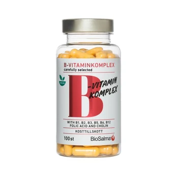 BioSalma B vitaminų kompleksas, 100 kapsulių