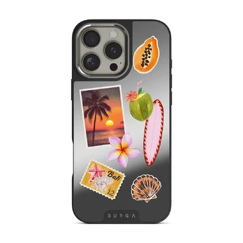 Sun Chaser - iPhone 16 Pro Case, Elite Mirror Dark (MagSafe) / Silver