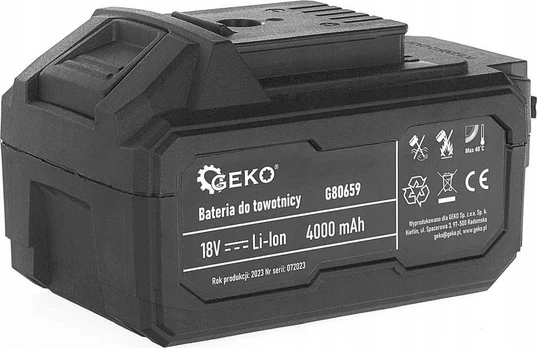 Geko Akumuliatorius G80657 purškimo pistoletui – 4,0 Ah 18 V (5)