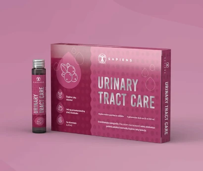 Sapiens Urinary Tract Care Maisto papildas 5x25 ml