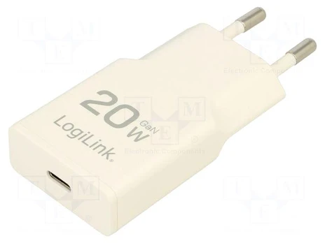 Power supply: switching | mains,plug-in | 3A | 20W | Out: USB C | white