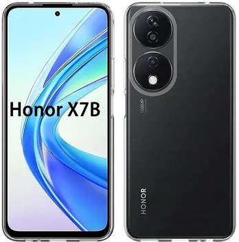 Ultra plonas dėklas honor x7b + stiklas