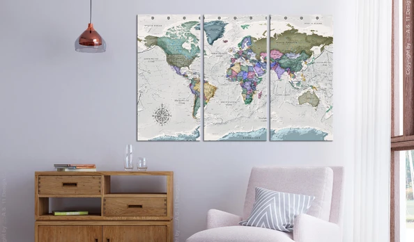 Artgeist Paveikslas - World Destinations (3 Parts)