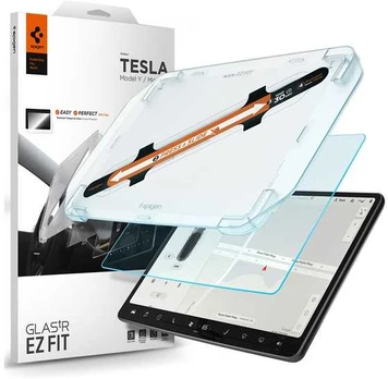 "Spigen Tesla EZ Fit" papildoma apsauga nuo atspindžių (Y/3 modelis) (1 vnt.)