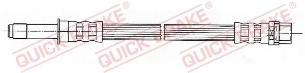 Stabdžių žarnelė QUICK BRAKE 37.017