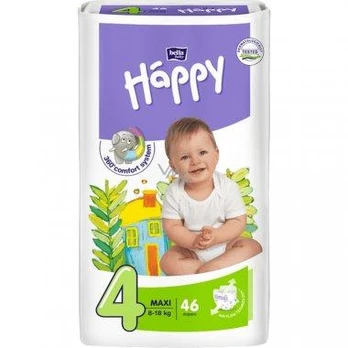 Bella Happy Sauskelnės Bella Baby Happy Maxi, 46 vnt