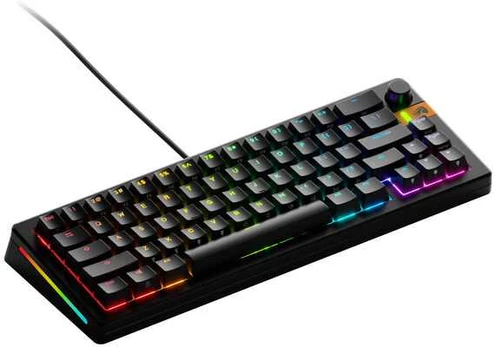 Glorious GMMK 3U 65% Custom Gaming Keyboard - Pre-Built, ANSI (US), Fox HE Switches, Black