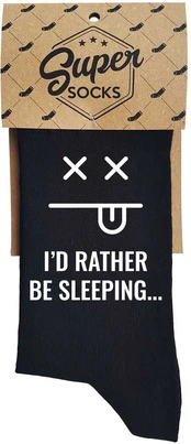 Kojinės "I'd rather be sleeping"