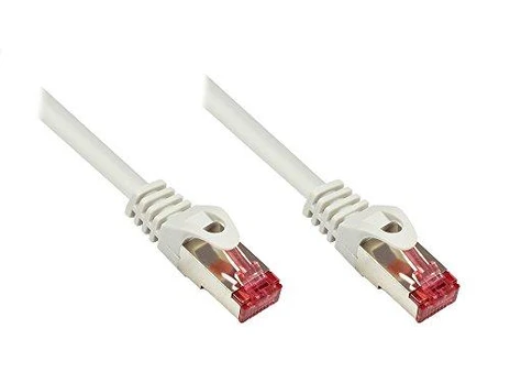 Good Connections Patch Netzwerkkabel RJ45 CAT6 250MHz 1m grau