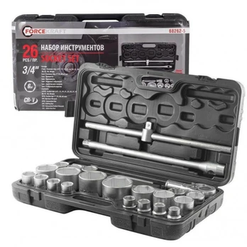 KEY SET 26pcs. 3/4" - 1" 6ANGLE. /FORCEKRAFT