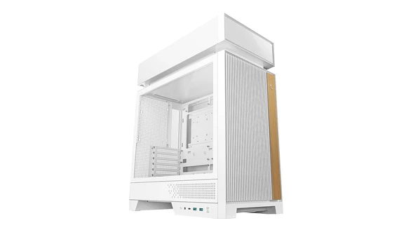 Deepcool Case | CL660 WH | Baltas | Mid Tower | Power supply included No