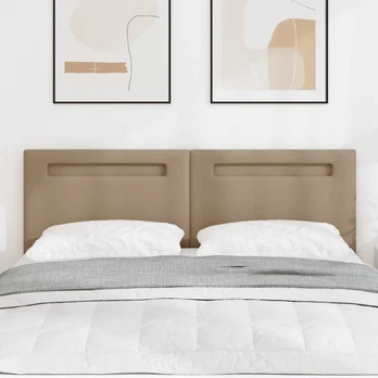 LED galvūgalis Kapučino 144 cm Dirbtinė oda
