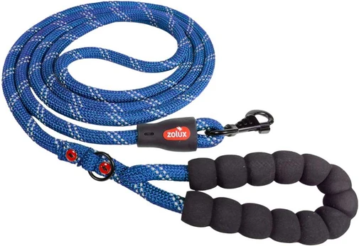 Zolux Smycz sznurowa šuniui 3m 13mm mėlyna