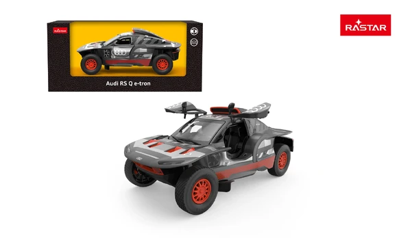 Metal Car 1:24 AUDI RS Q e-tron Gray RASTAR